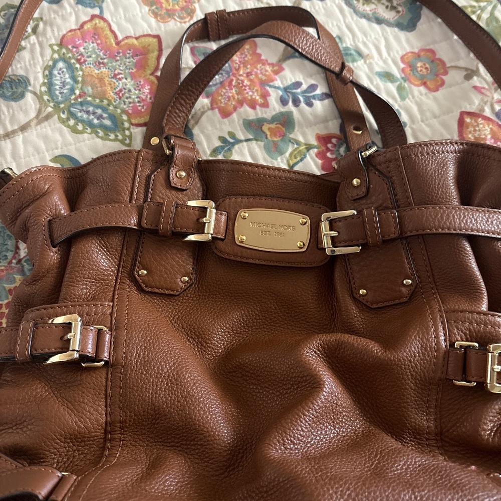 Michael Kirs Leather Purse